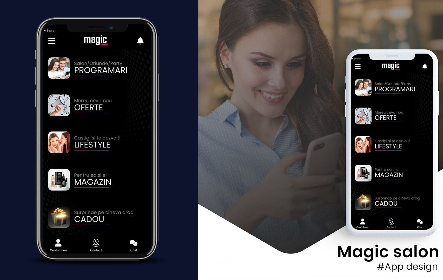 App Design UI Pixelora